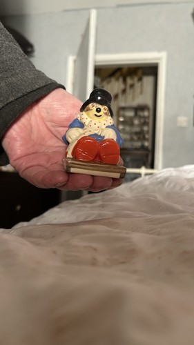 Coalport padding bear figurine - coalport,