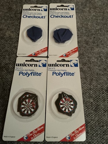 Sets vintage unicorn darts - 4,