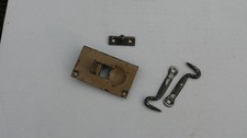 WW2 German wooden box lock and