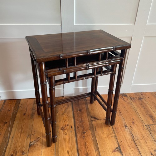 Wooden nest tables - wooden,