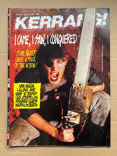 Slave raider kerrang 190 - slave, no.190