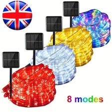 22M Solar LED Rope Tube Fairy