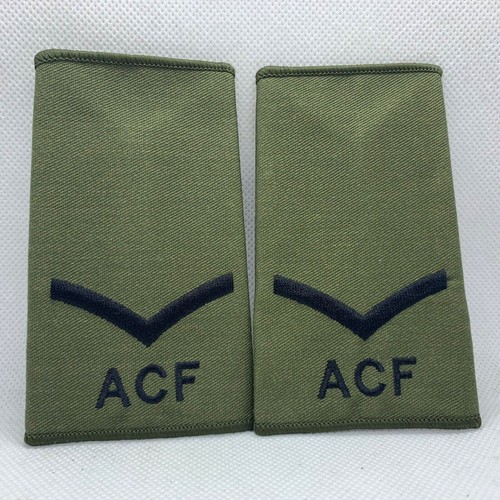 Cadet acf green rank - acf, od