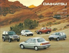 1990 DAIHATSU Full Line sales brochure catalog CHARADE ROCKY US 90
