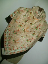 COMMONT: LARGE VINTAGE SILK