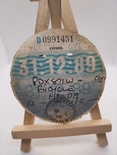 HONDA Motorbike Stamped 1989