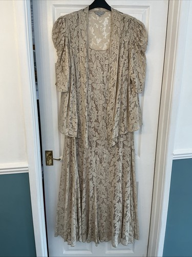 Chesca beige lace maxi - chesca,