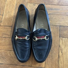 Vintage Gucci Black Leather