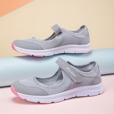 Breathable Mesh Sandals - Lightweight, Non-Slip, Casual Closed Toe Sandals.