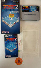 Super Fire Pro Wrestling 2 Nintendo Super Famicom SNES Game Boxed With Manual