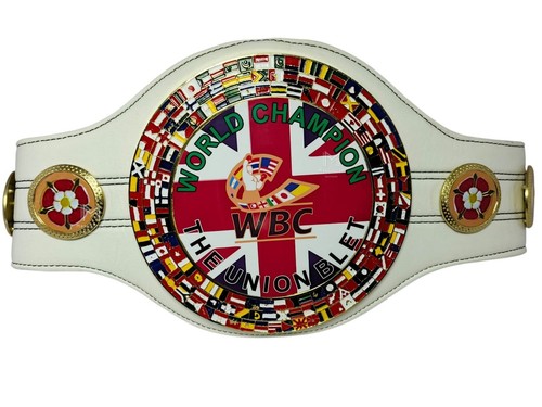 White wbc world champion belt - wbc,