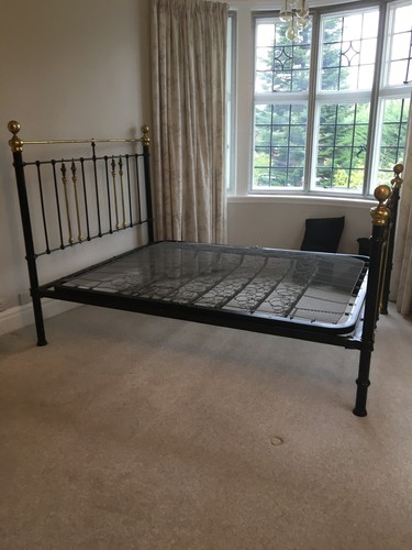 Victorian brass iron - &, 5ft