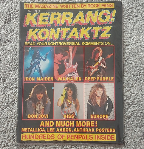 Kerrang kontaktz issue 1 - kerrang!, no.