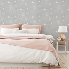 Fresco Linear Wallpaper Floral