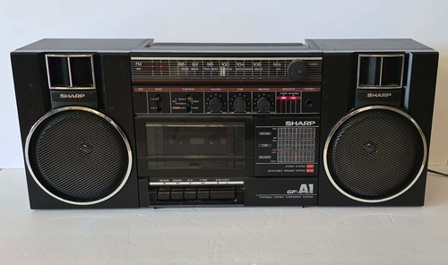 Sharp stereo boombox - stereo,