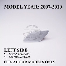 Left Headlight Washer Cap For