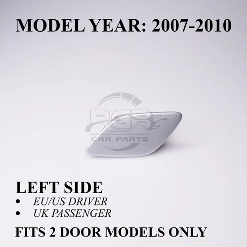 Left headlight washer - left, cap