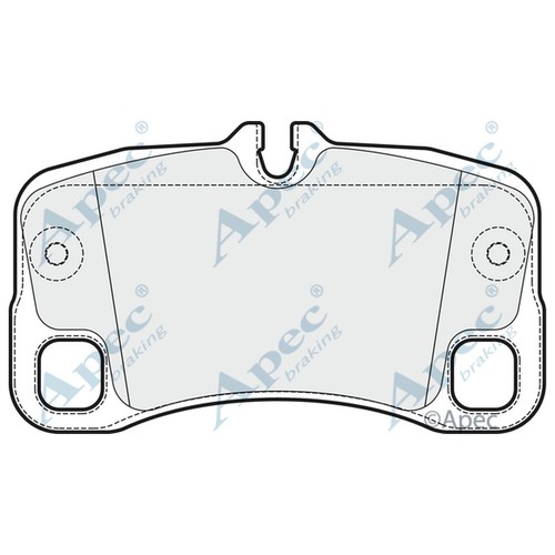 Brake pads set - for, 911
