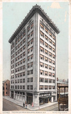 MOBILE, ALA - NEW BATTLE HOUSE & VAN ANTWERP BUILDING ~ VINTAGE POSTCARD #243355