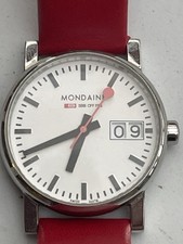 MONDAINE Railways Watch Swiss