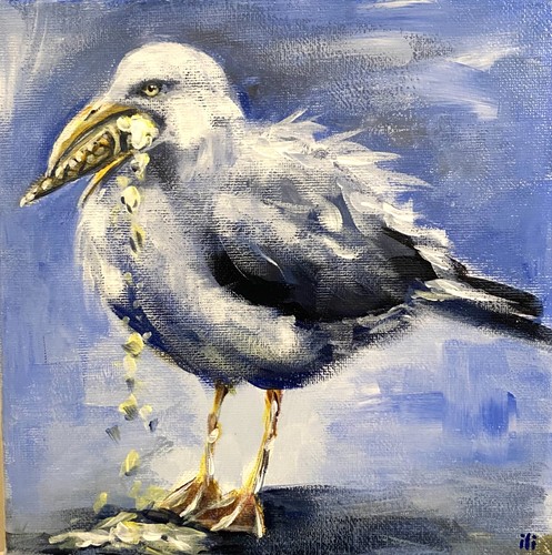 Original acrylic canvas - acrylic,