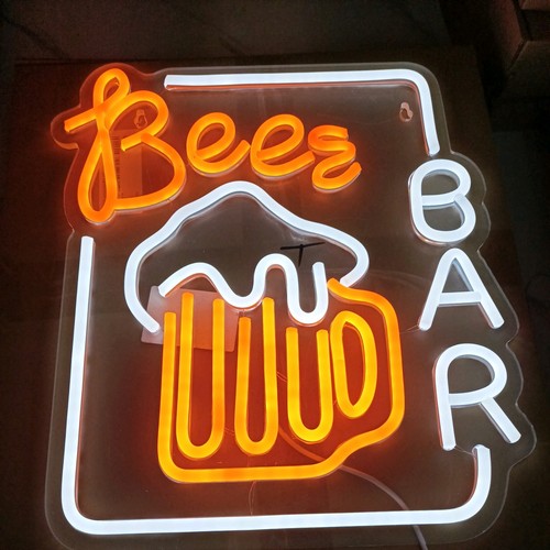 Beer bar neon sign - for, wall