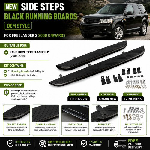 New side steps black - new,