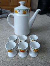 9" Royal Norfolk Tea Pot and 6