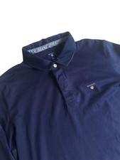 Gant Mens Navy Rugby Polo