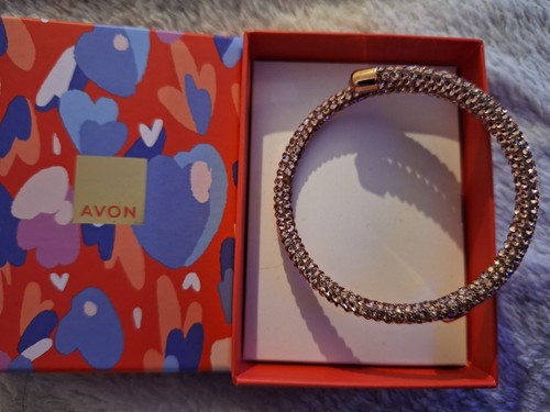 Avon bangle rose - avon, gold