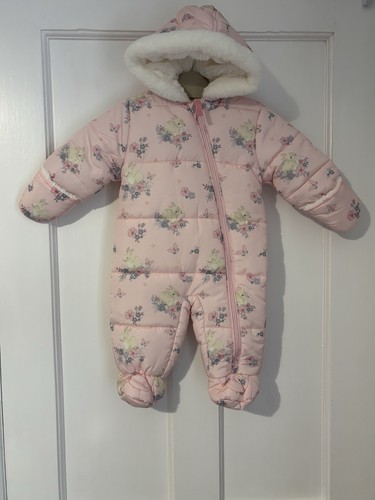 Nutmeg baby girl pink - girl, bunny