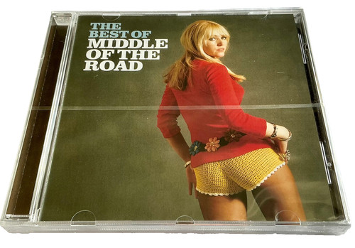 Middle the road - of,