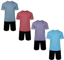 Mens Short Pyjama Sets Melvin Jones Sleep Lounge Night Wear XS to 2XL Brand New