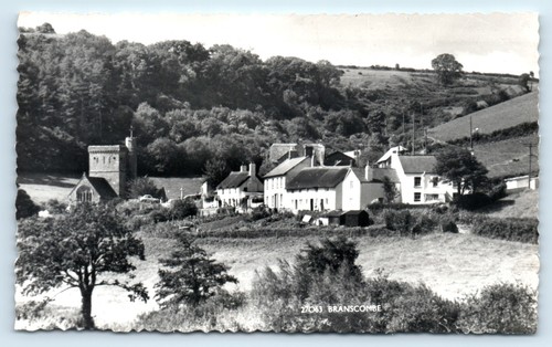 Postcard branscombe rppc - branscombe,