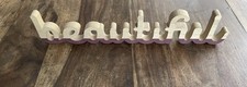 Home Decor standing wood sign