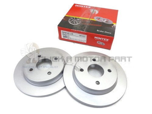 Rear mintex brake discs - 2,
