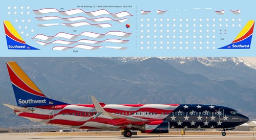 144 decals for - decals, boeing