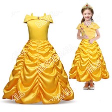 Girls Dresses Princess Belle