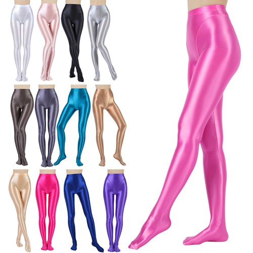Women oil glossy pantyhose - oil,