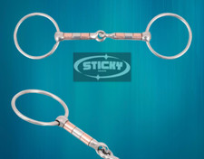 Horse Ring Bit, Copper Roller