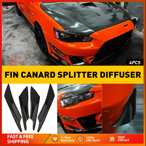 4pcs glossy black - black, car