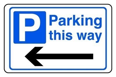 Parking this way - this,