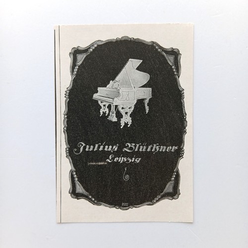 1929 julius blüthner leipzig - 1929,