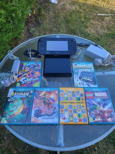 Nintendo wii console black - wii,