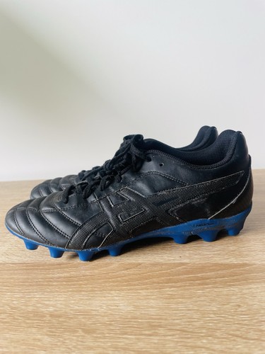 Asics hg10mm black blue - asics, footy
