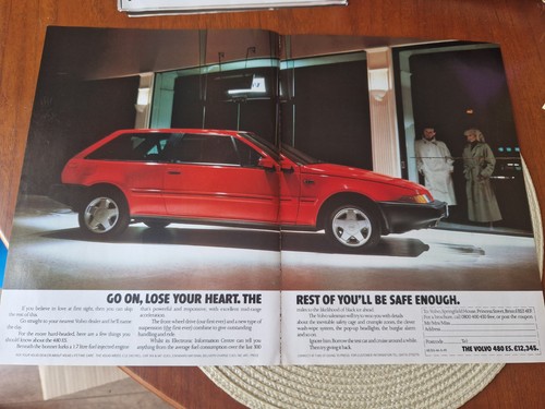 The volvo 480 motor - the,