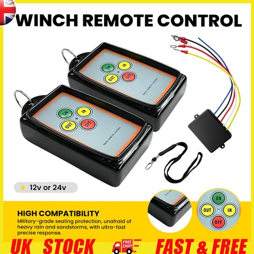 12v electric wireless winch - wireless,