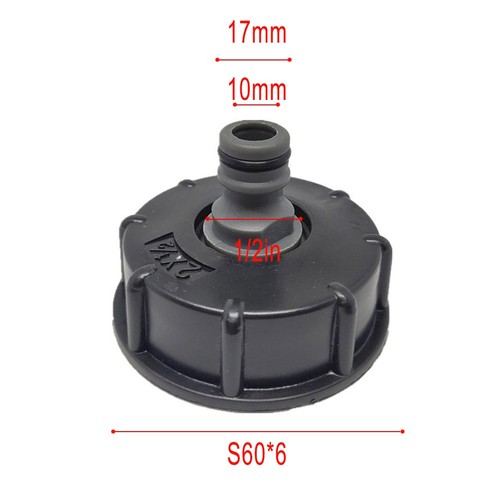 Ibc tank tap 60mm coarse - tank,
