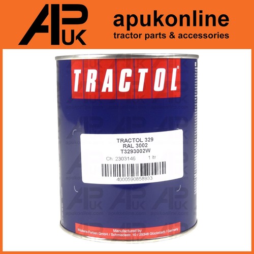 Litre tractol red enamel - 1l,