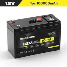 12v 100ah lithium lifepo4 - 100ah,